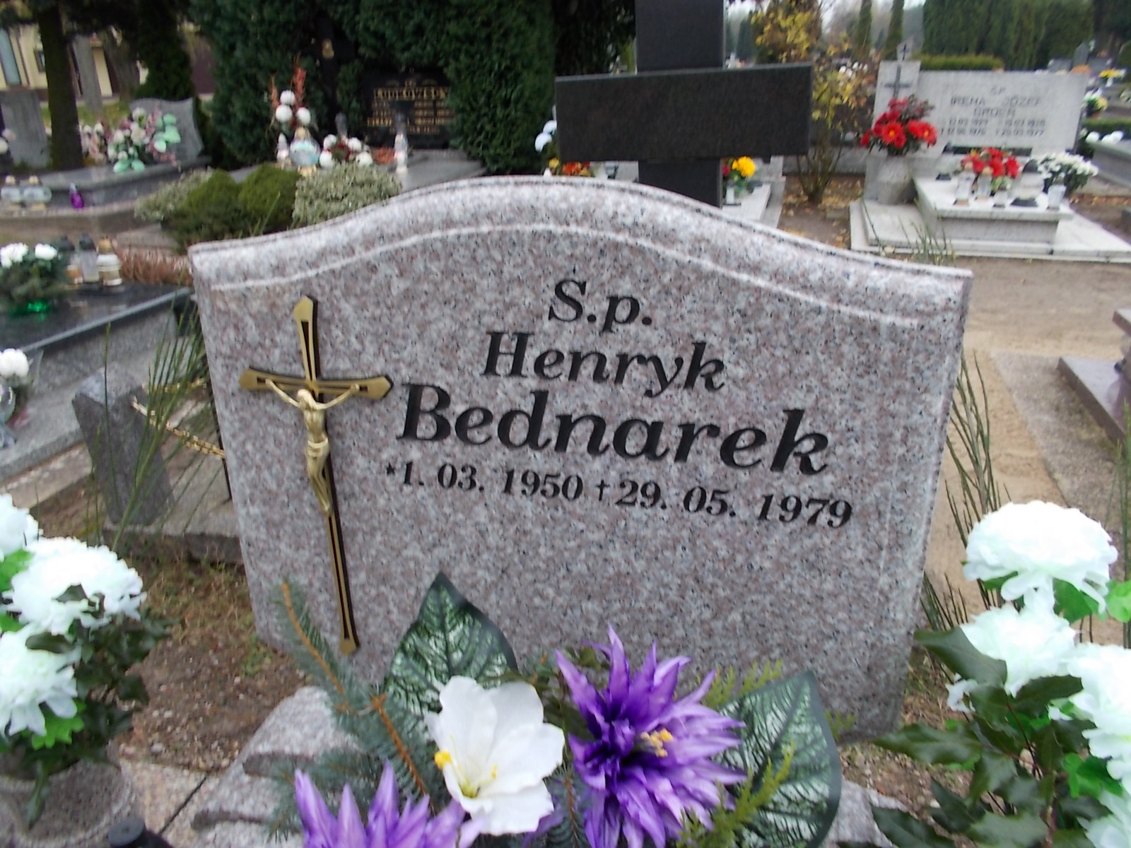 Henryk Bednarek 1950 Człuchów Miasto - Grobonet - Wyszukiwarka osób pochowanych