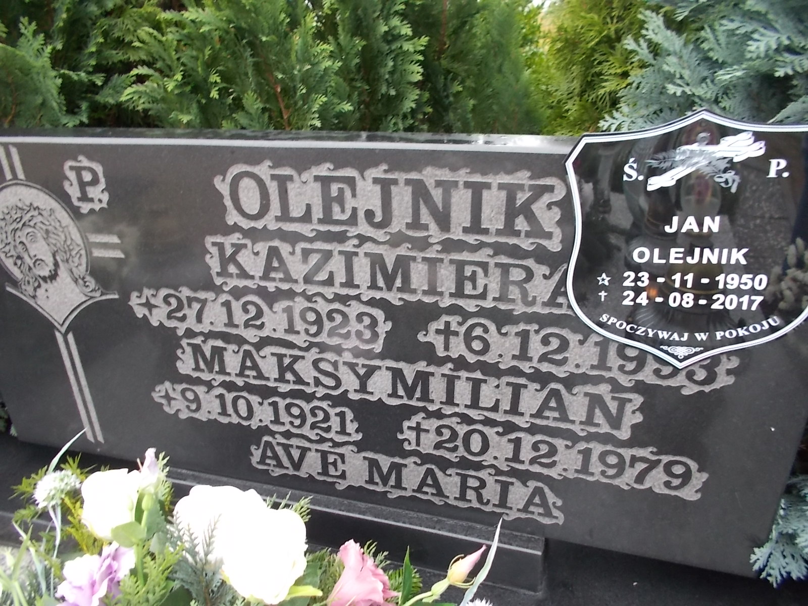 Maksymilian Olejnik 1921 Człuchów Miasto - Grobonet - Wyszukiwarka osób pochowanych