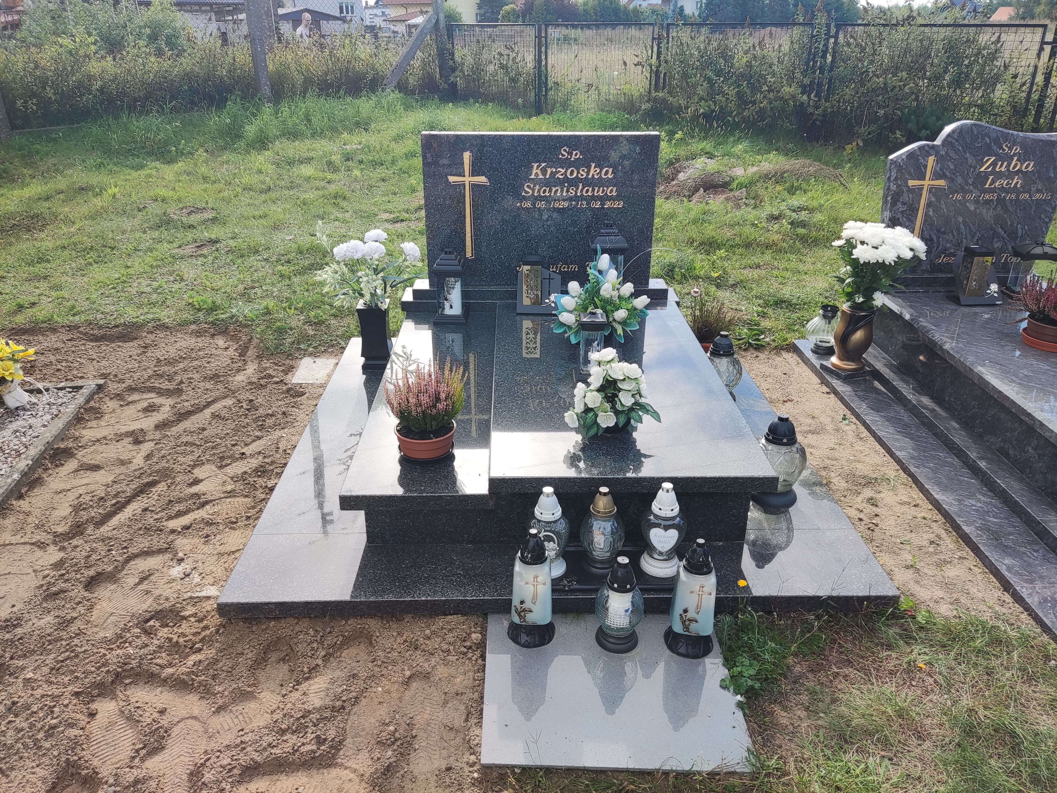 Grób Stanisława Krzoska 