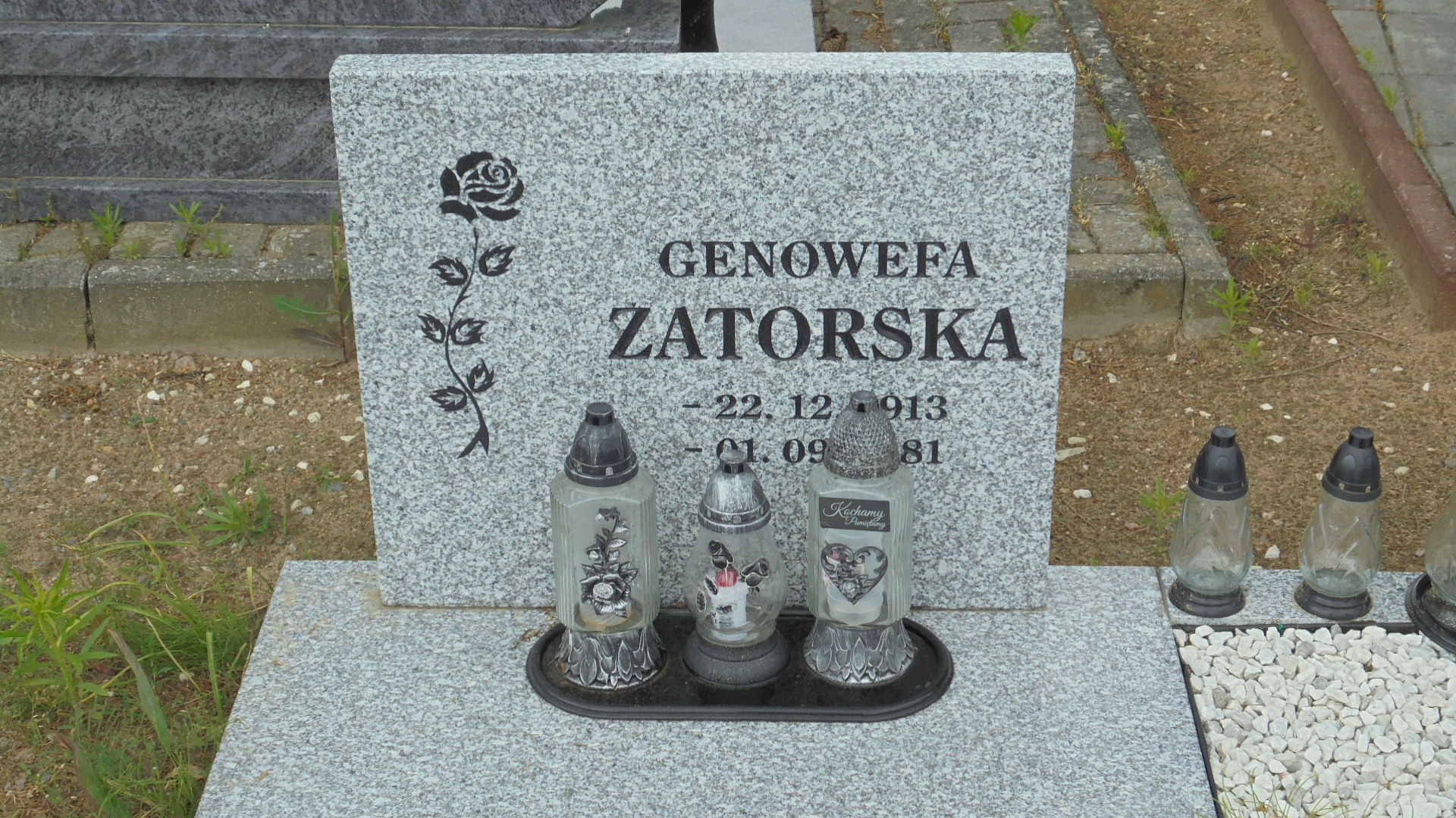 Genowefa Zatorska 1913 Człuchów Miasto - Grobonet - Wyszukiwarka osób pochowanych