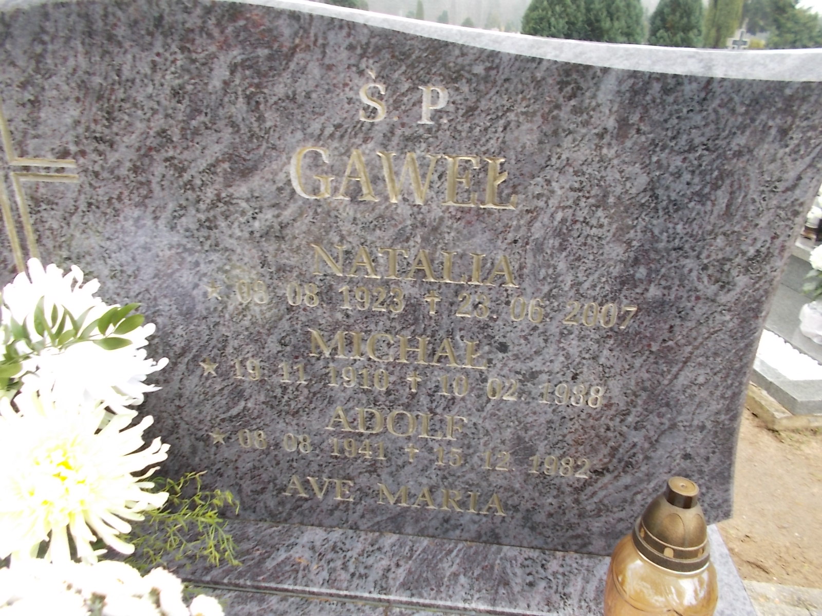 Adolf Gaweł 1941 Człuchów Miasto - Grobonet - Wyszukiwarka osób pochowanych