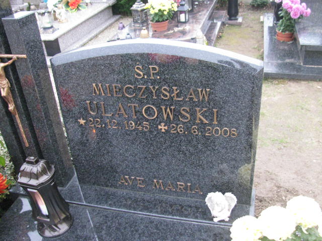 Mieczysław Ulatowski 1945 Człuchów Miasto - Grobonet - Wyszukiwarka osób pochowanych