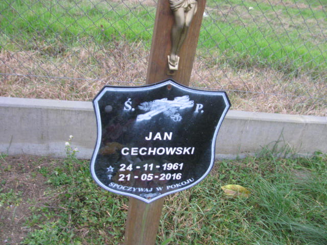 Jan Cechowski 1961 Człuchów Miasto - Grobonet - Wyszukiwarka osób pochowanych