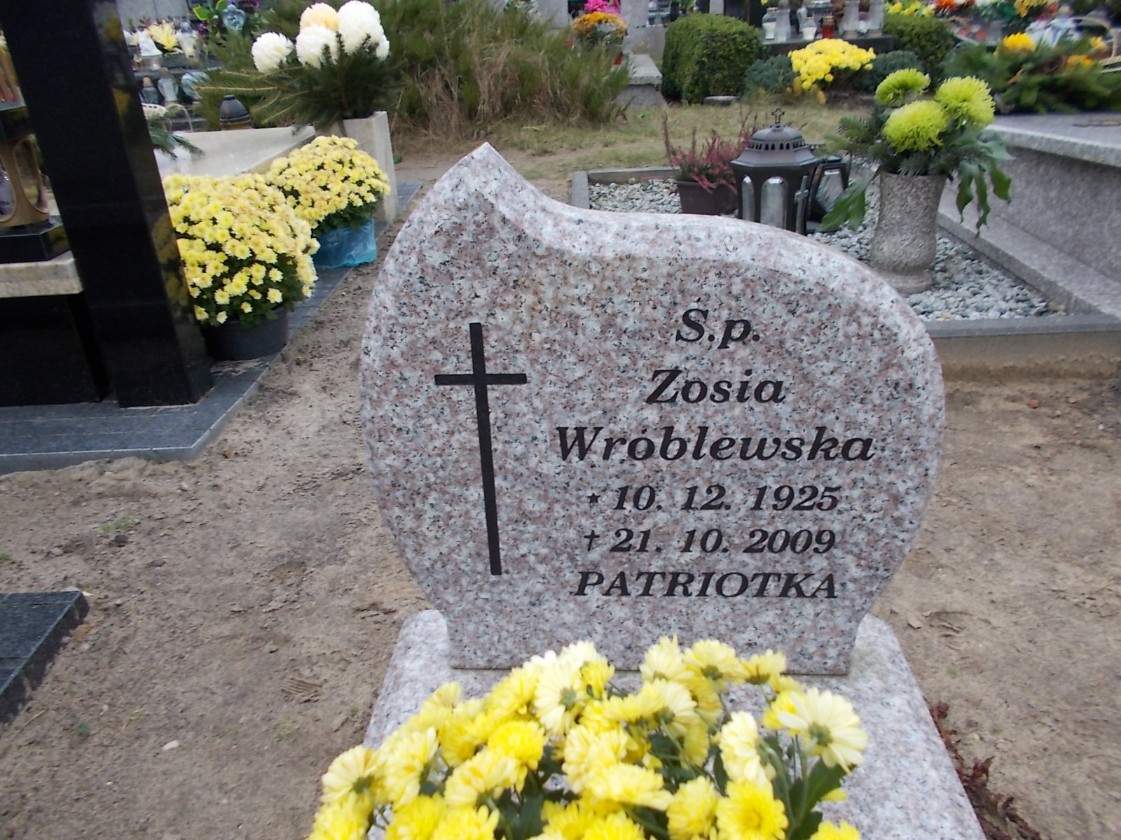 Zofia Wróblewska  1925 Człuchów Miasto - Grobonet - Wyszukiwarka osób pochowanych