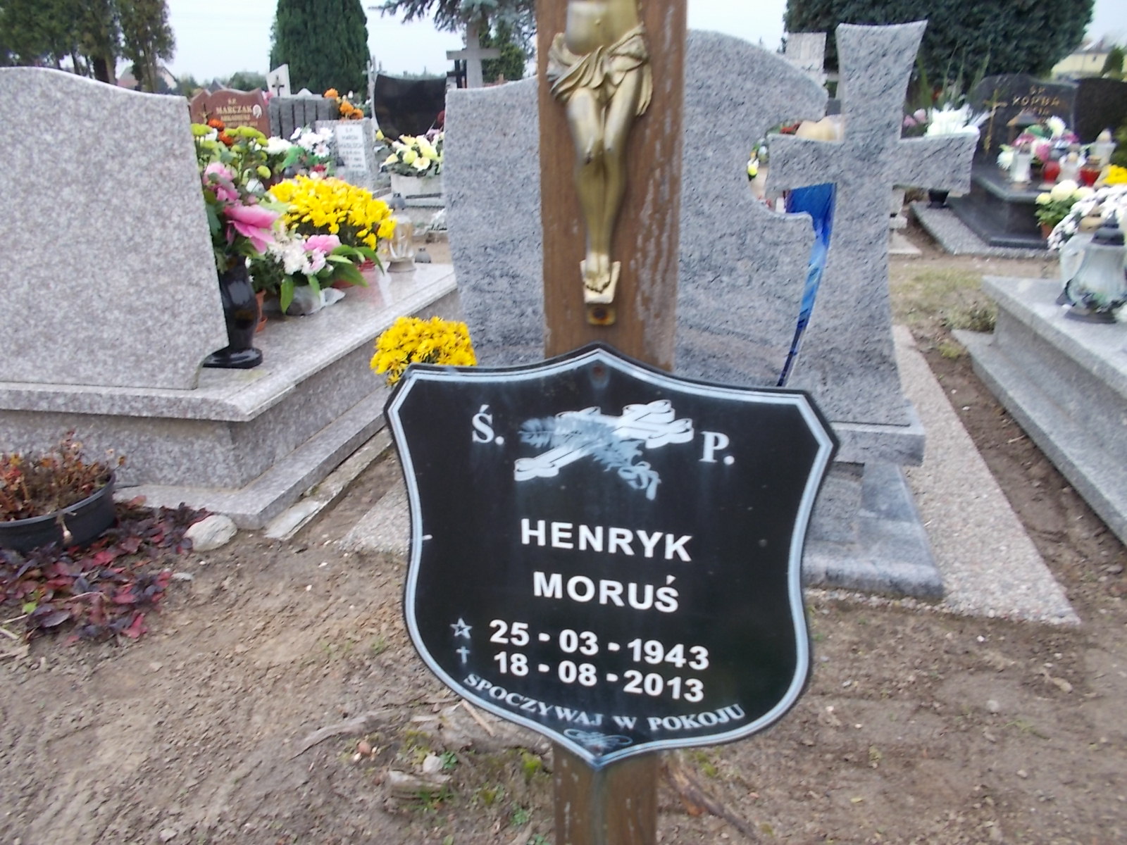 Henryk Moruś 1943 Człuchów Miasto - Grobonet - Wyszukiwarka osób pochowanych