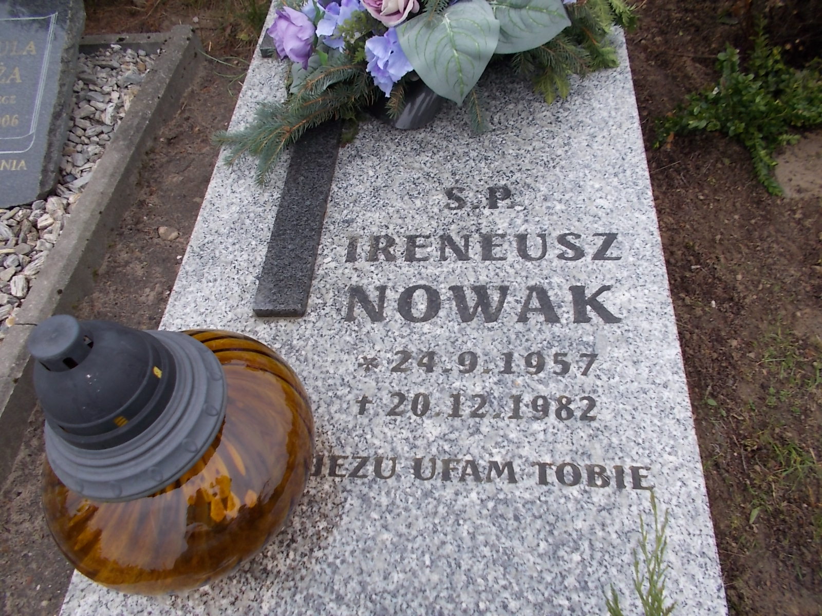 Ireneusz Nowak  1957 Człuchów Miasto - Grobonet - Wyszukiwarka osób pochowanych