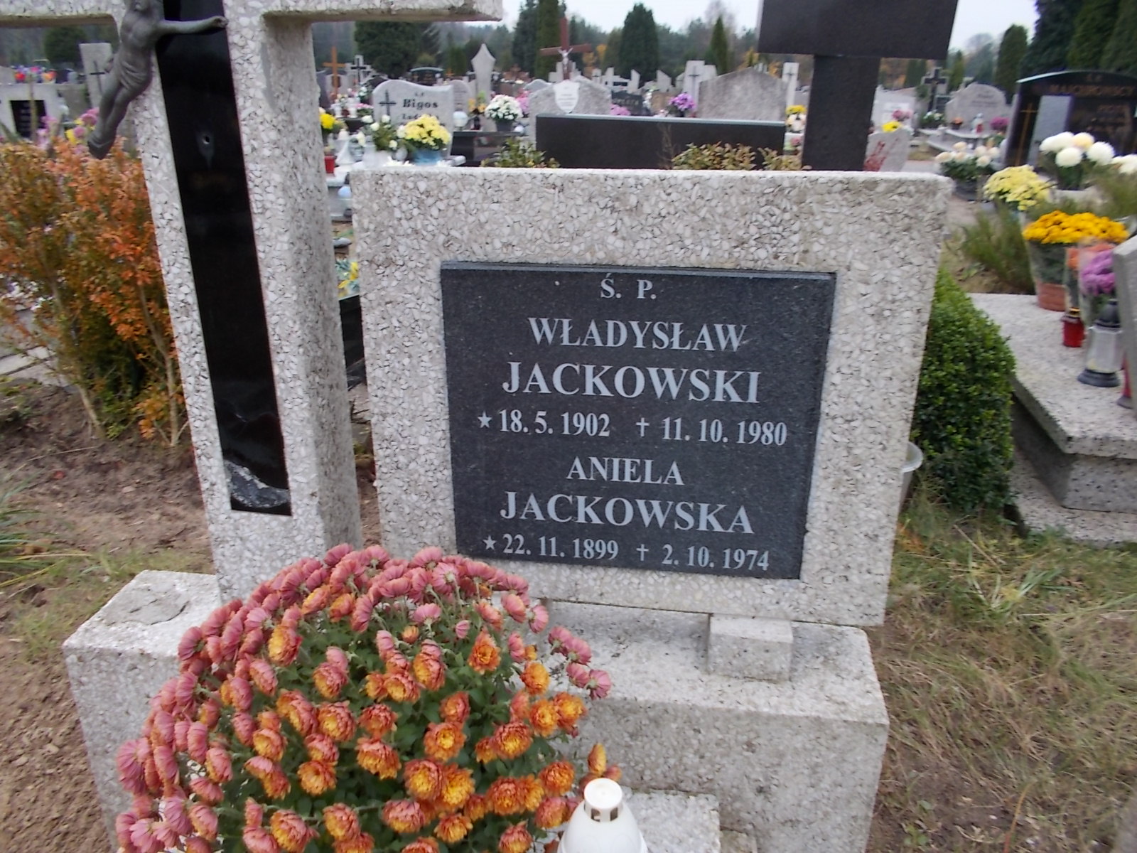 Władysław Jackowski 1902 Człuchów Miasto - Grobonet - Wyszukiwarka osób pochowanych