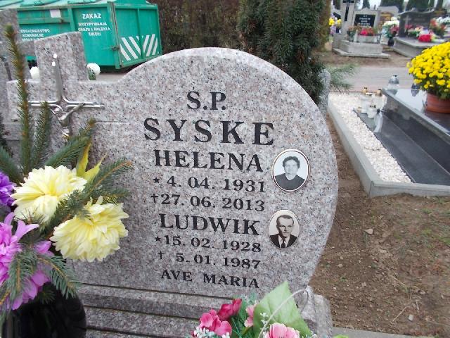 Helena Syske  1931 Człuchów Miasto - Grobonet - Wyszukiwarka osób pochowanych