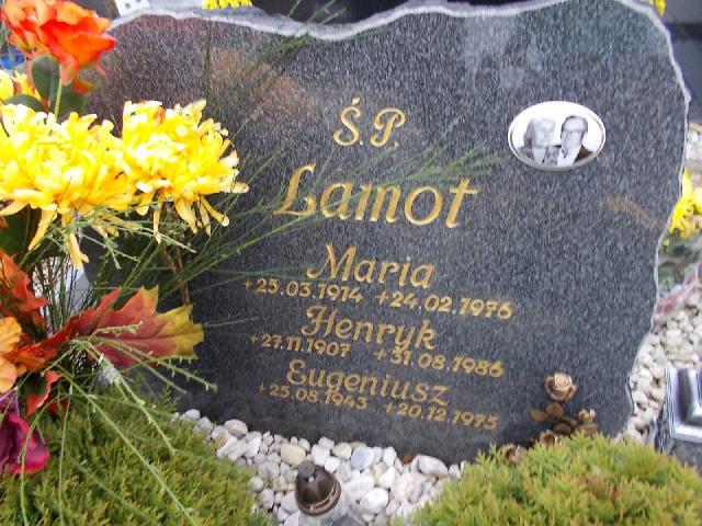 Eugeniusz Lamot  1943 Człuchów Miasto - Grobonet - Wyszukiwarka osób pochowanych