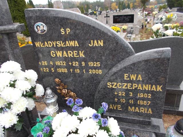 Władysława Gwarek 1932 Człuchów Miasto - Grobonet - Wyszukiwarka osób pochowanych