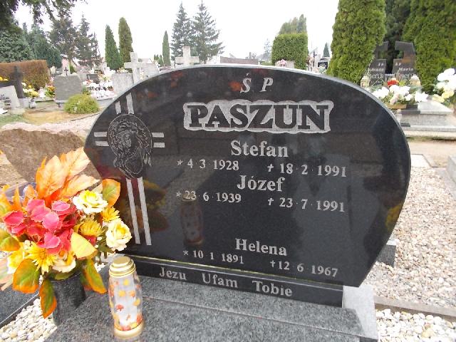 Helena Paszun 1891 Człuchów Miasto - Grobonet - Wyszukiwarka osób pochowanych