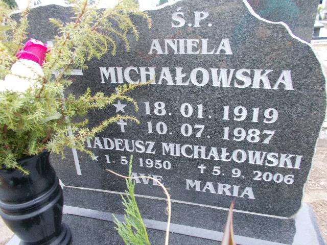 Tadeusz Michałowski 1950 Człuchów Miasto - Grobonet - Wyszukiwarka osób pochowanych