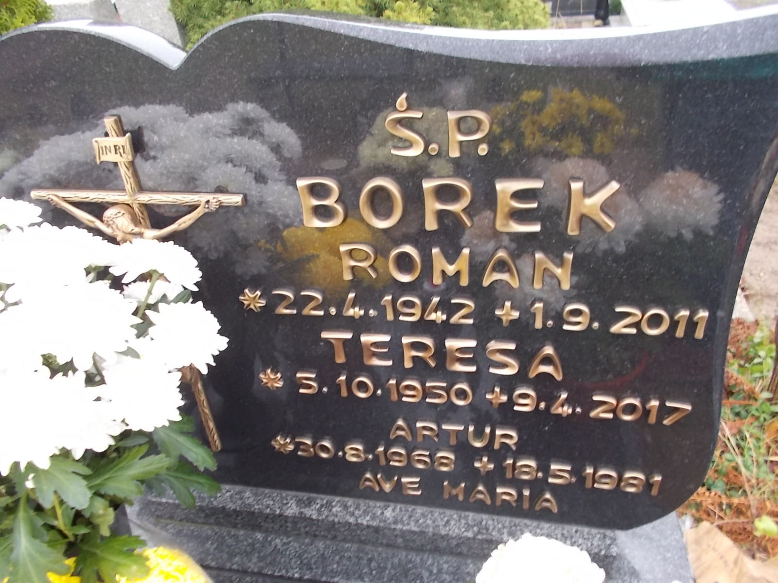 Teresa Borek 1950 Człuchów Miasto - Grobonet - Wyszukiwarka osób pochowanych