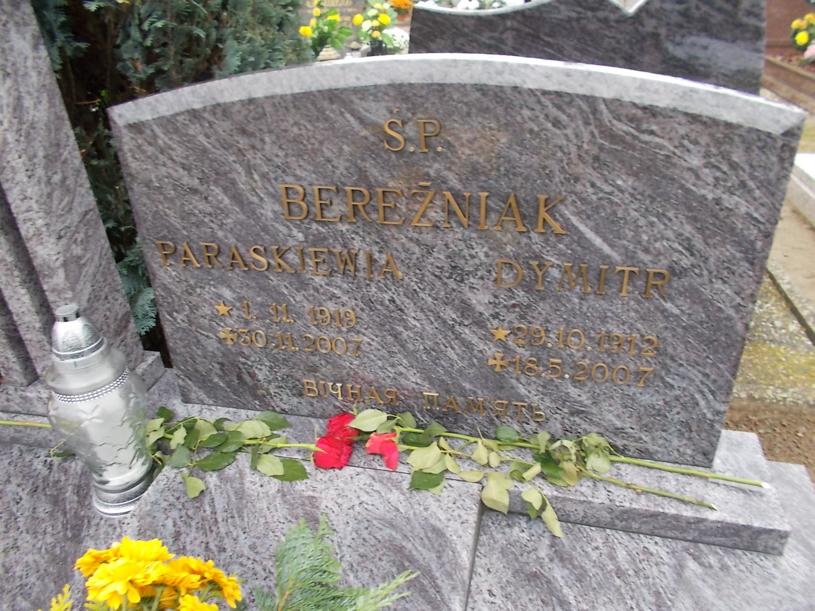 Dymitr Bereźniak 1912 Człuchów Miasto - Grobonet - Wyszukiwarka osób pochowanych