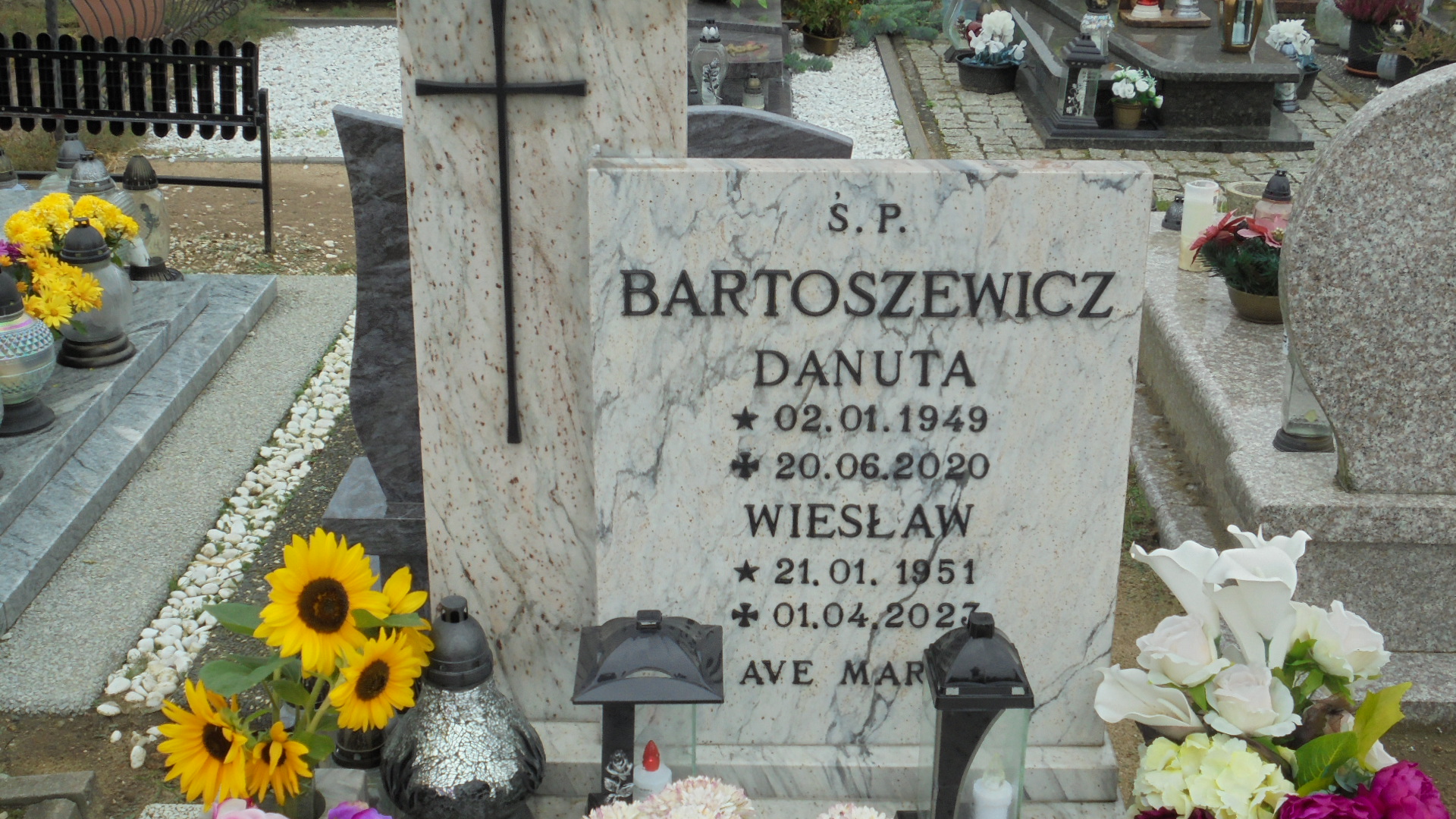 Danuta Bartoszewicz 1949 Człuchów Miasto - Grobonet - Wyszukiwarka osób pochowanych