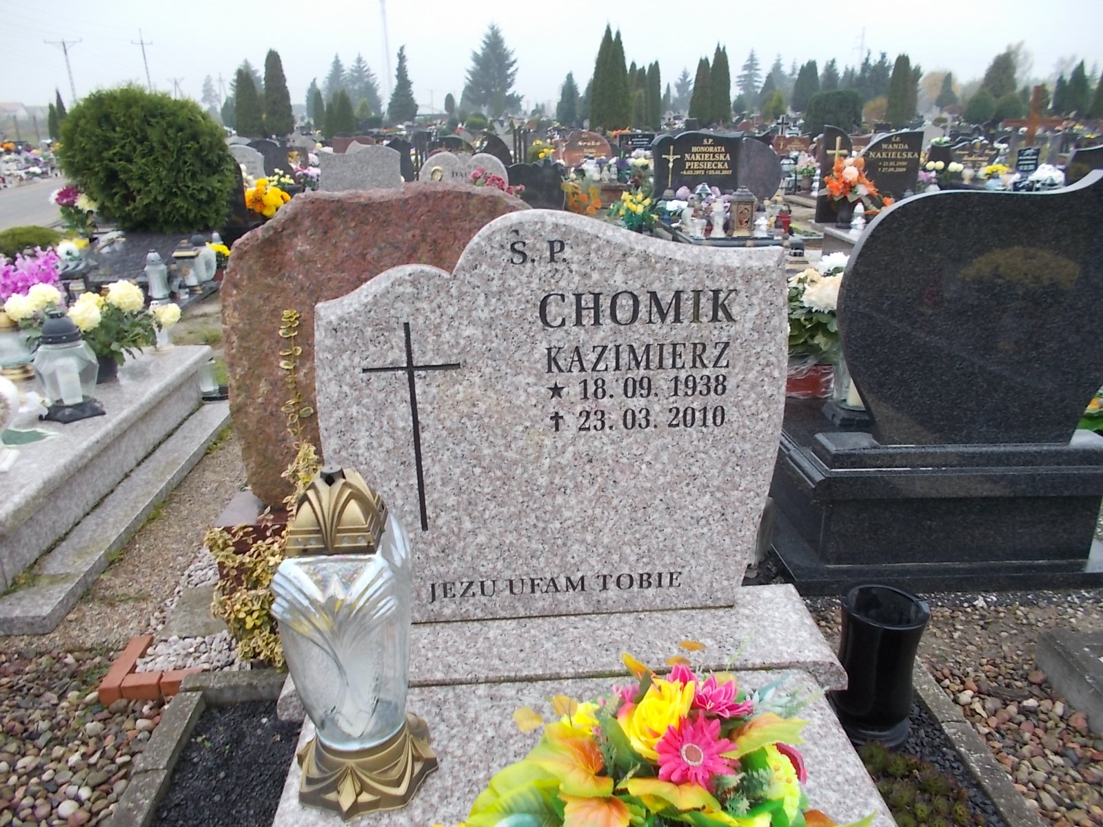 Kazimierz Chomik 1938 Człuchów Miasto - Grobonet - Wyszukiwarka osób pochowanych