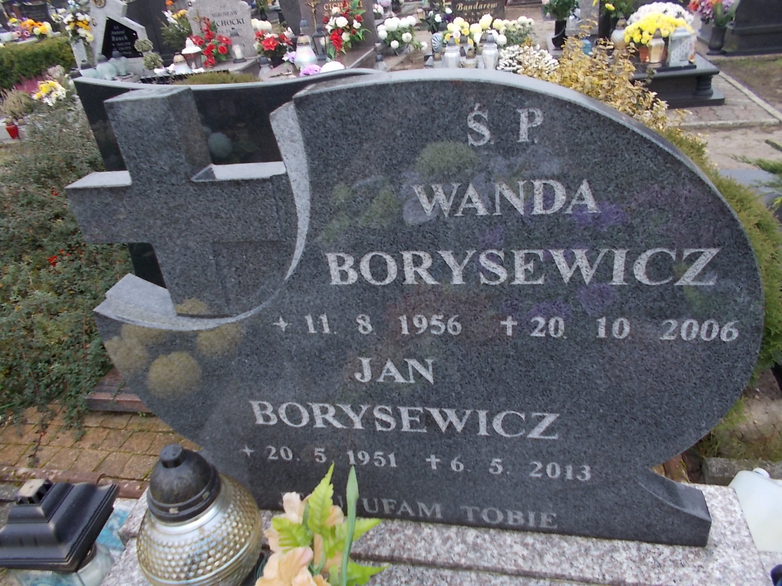 Wanda Borysewicz 1956 Człuchów Miasto - Grobonet - Wyszukiwarka osób pochowanych