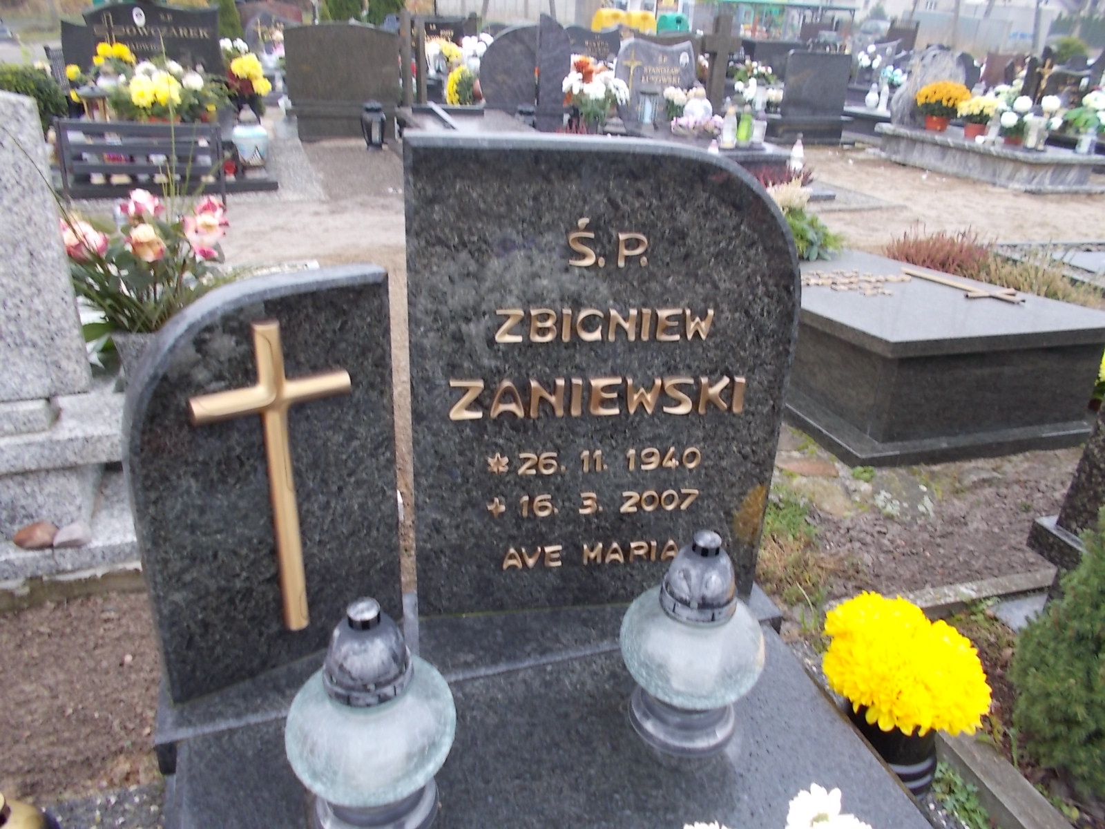 Zbigniew Zaniewski 1940 Człuchów Miasto - Grobonet - Wyszukiwarka osób pochowanych