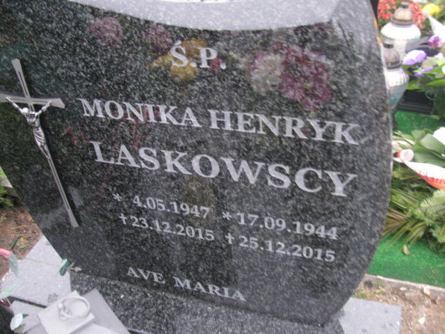 Monika Laskowska 1947 Człuchów Miasto - Grobonet - Wyszukiwarka osób pochowanych