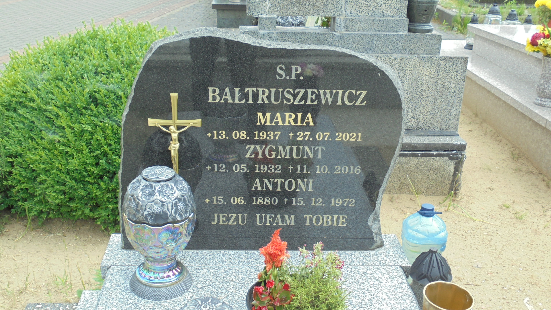 Antoni Bałtruszewicz 1880 Człuchów Miasto - Grobonet - Wyszukiwarka osób pochowanych