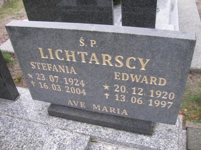 Edward Lichtarski 1920 Człuchów Miasto - Grobonet - Wyszukiwarka osób pochowanych