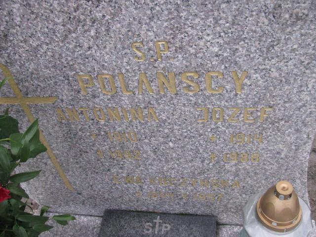 Józef Polański 1914 Człuchów Miasto - Grobonet - Wyszukiwarka osób pochowanych