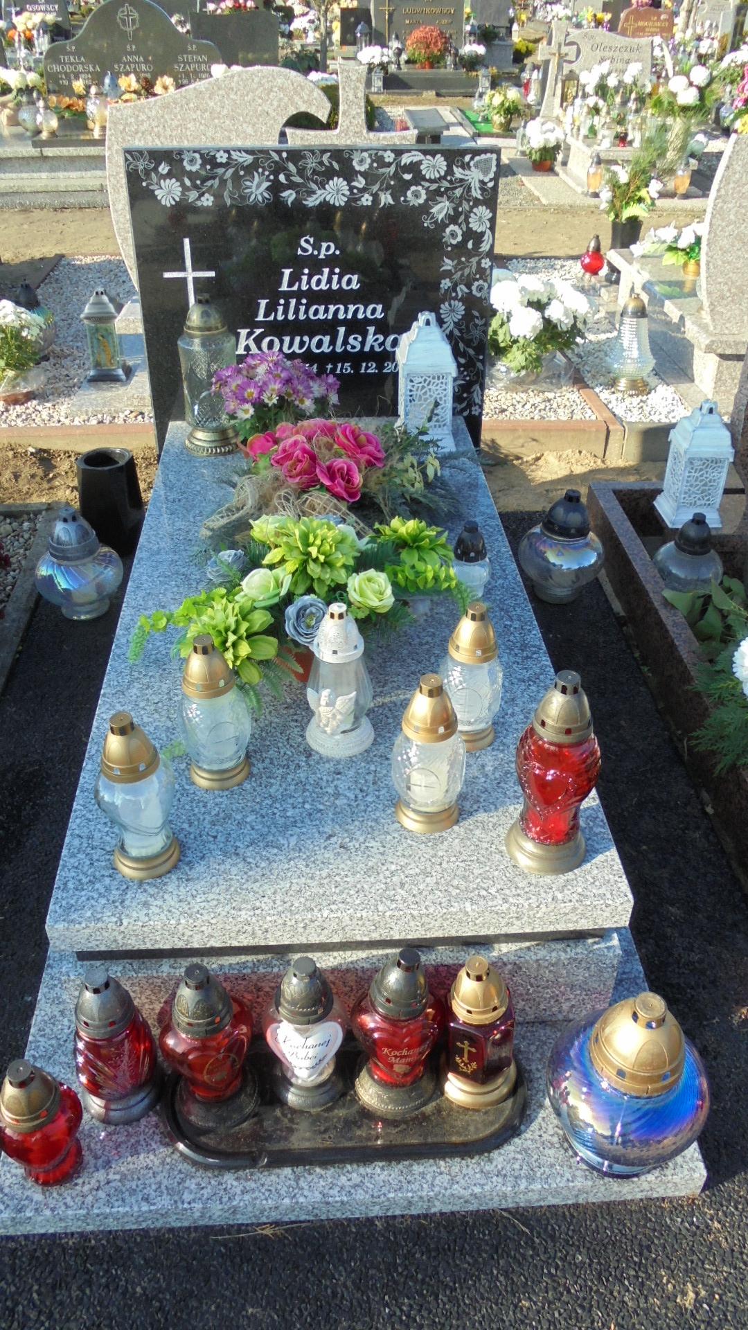 Lidia Kowalska 1954 Człuchów Miasto - Grobonet - Wyszukiwarka osób pochowanych