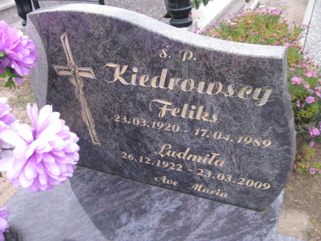 Ludmiła KIEDROWSKA 1922 Człuchów Miasto - Grobonet - Wyszukiwarka osób pochowanych