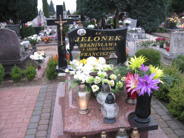 Grób Stanisława Jelonek