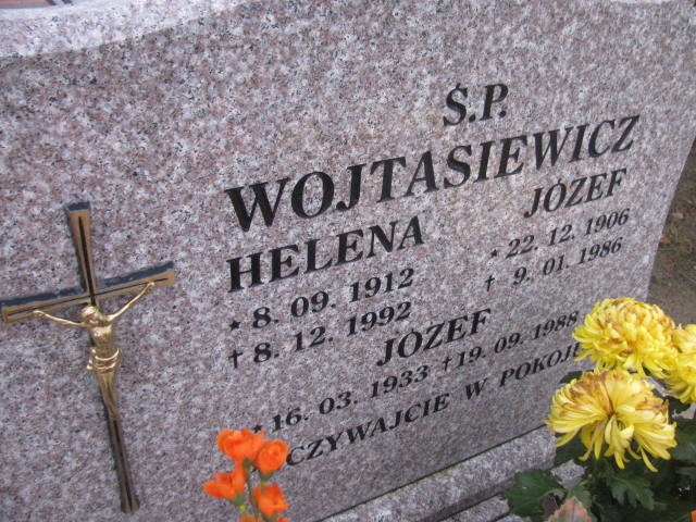 Józef Wojtasiewicz 1906 Człuchów Miasto - Grobonet - Wyszukiwarka osób pochowanych