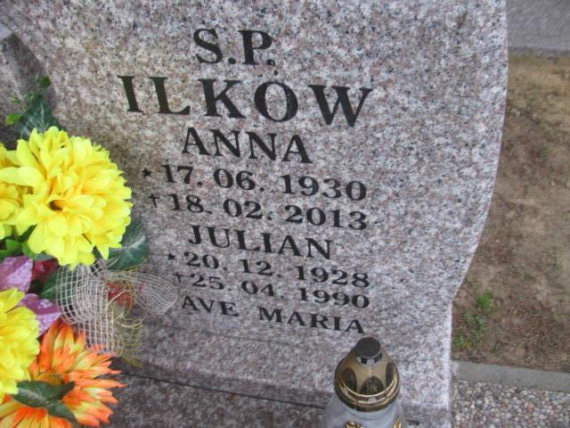 Julian Ilków 1928 Człuchów Miasto - Grobonet - Wyszukiwarka osób pochowanych