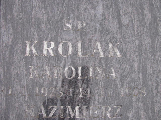 Cezary Królak 1950 Człuchów Miasto - Grobonet - Wyszukiwarka osób pochowanych
