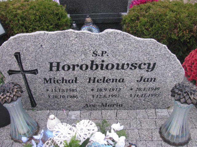 Michał Horobiowski 1905 Człuchów Miasto - Grobonet - Wyszukiwarka osób pochowanych
