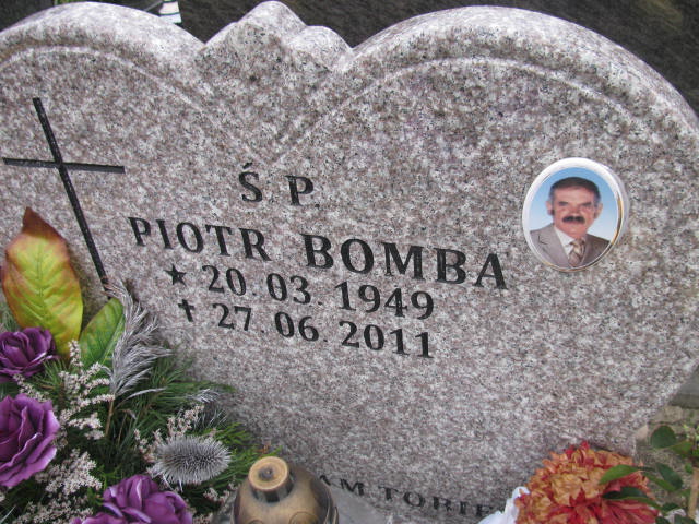 Piotr Bomba  1949 Człuchów Miasto - Grobonet - Wyszukiwarka osób pochowanych