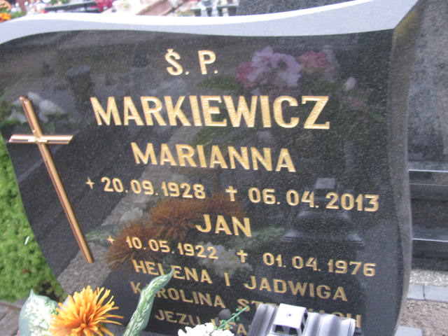 Jan Markiewicz Człuchów Miasto - Grobonet - Wyszukiwarka osób pochowanych