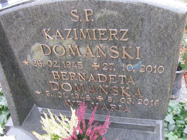 Kazimierz Domański 1945 Człuchów Miasto - Grobonet - Wyszukiwarka osób pochowanych