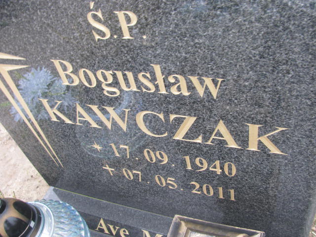 Bogusław Kawczak 1940 Człuchów Miasto - Grobonet - Wyszukiwarka osób pochowanych