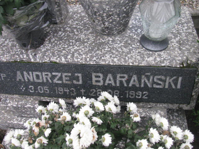 Artur Barański 1966 Człuchów Miasto - Grobonet - Wyszukiwarka osób pochowanych