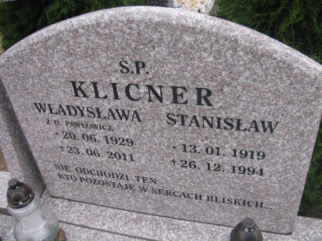 Stanisław Klincer 1919 Człuchów Miasto - Grobonet - Wyszukiwarka osób pochowanych