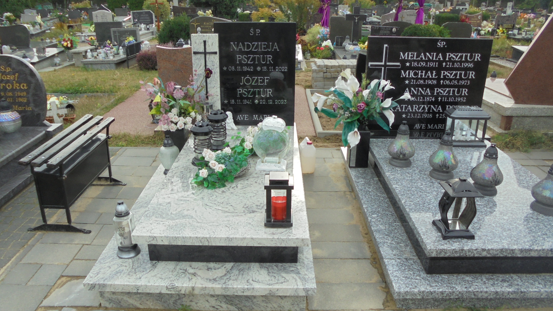 Józef Psztur 1942 Człuchów Miasto - Grobonet - Wyszukiwarka osób pochowanych