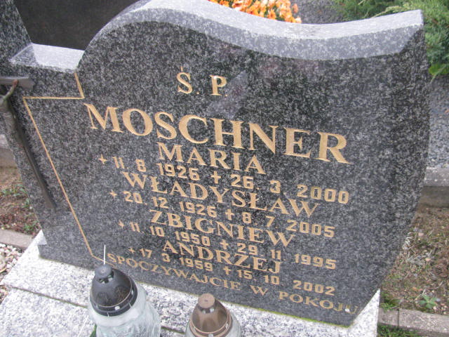 Władysław Moschner 1926 Człuchów Miasto - Grobonet - Wyszukiwarka osób pochowanych