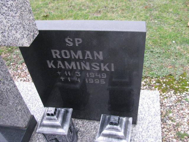 Roman Kamiński 1949 Człuchów Miasto - Grobonet - Wyszukiwarka osób pochowanych