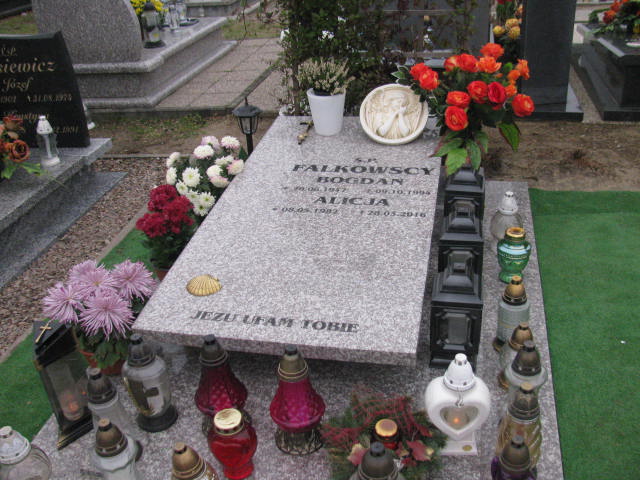 Grób Alicja Falkowska