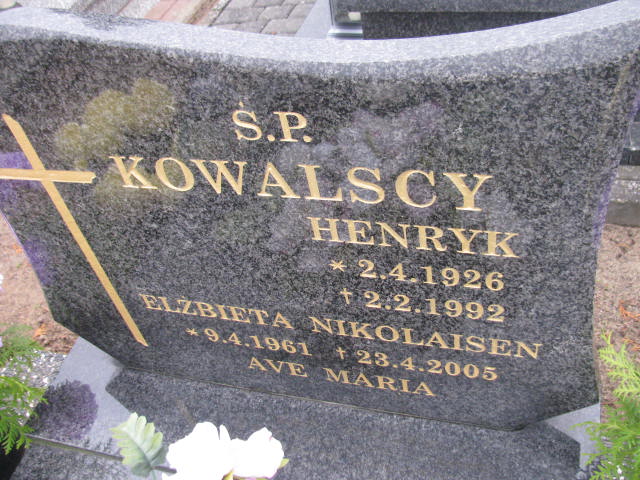 Henryk Kowalski 1926 Człuchów Miasto - Grobonet - Wyszukiwarka osób pochowanych
