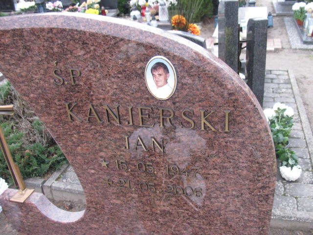 Jan Kanjerski 1947 Człuchów Miasto - Grobonet - Wyszukiwarka osób pochowanych