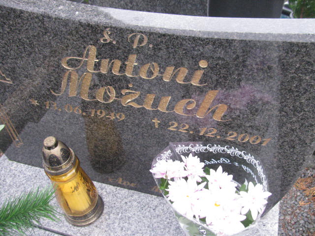 Antoni Możuch 1949 Człuchów Miasto - Grobonet - Wyszukiwarka osób pochowanych