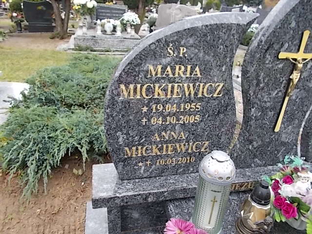 Jan Mickiewicz 1956 Człuchów Miasto - Grobonet - Wyszukiwarka osób pochowanych