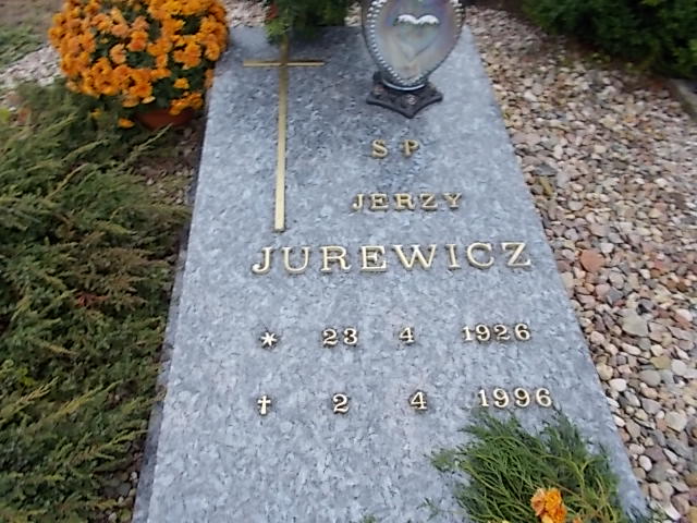 Jerzy Jurewicz 1926 Człuchów Miasto - Grobonet - Wyszukiwarka osób pochowanych