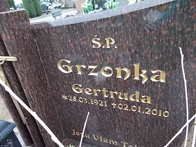 Józef Grzonka 1931 Człuchów Miasto - Grobonet - Wyszukiwarka osób pochowanych
