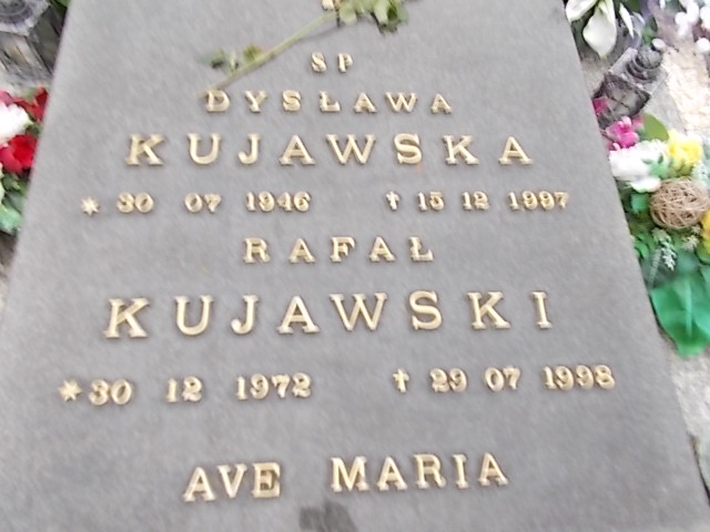 Dysława Kujawska 1946 Człuchów Miasto - Grobonet - Wyszukiwarka osób pochowanych